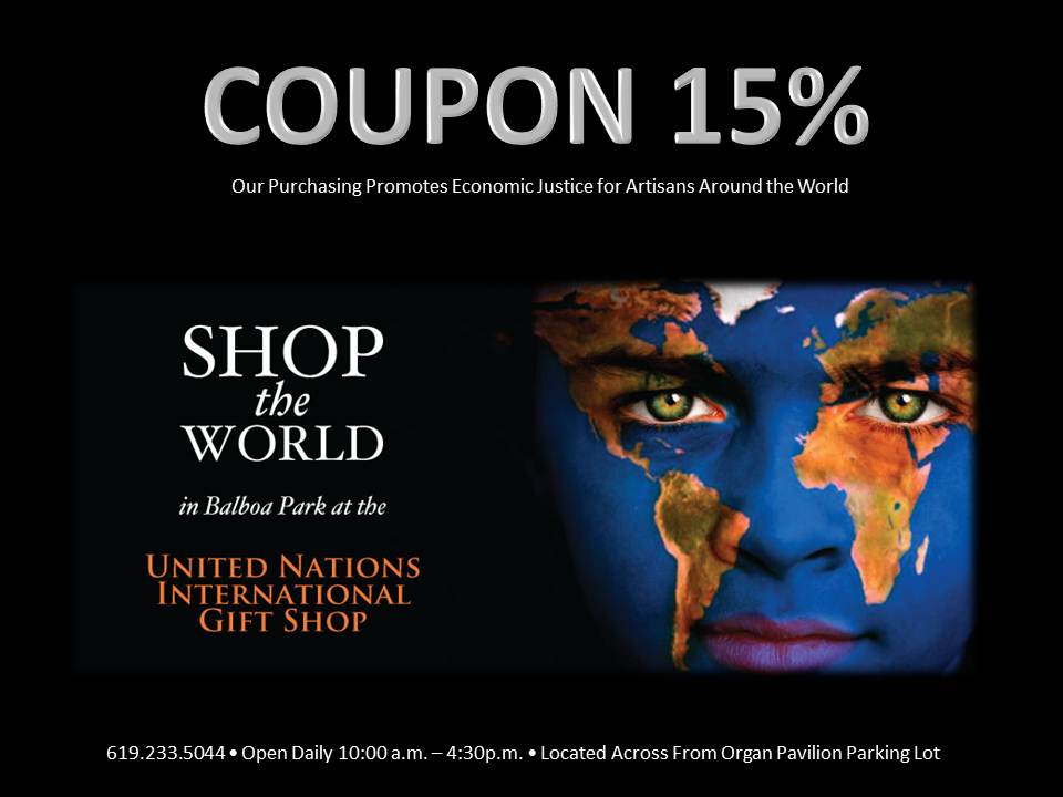International Gift Shop Coupon